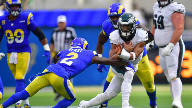 jalen hurts rams 33